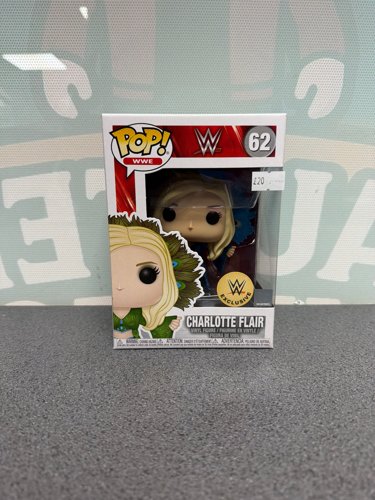 Charlotte Flair (Blue Robe) Funko Pop! – WWE