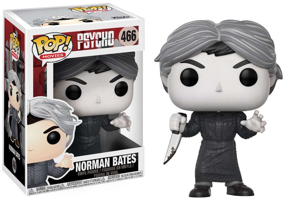 Norman Bates #466 Pop! Movies – Black & White – product image