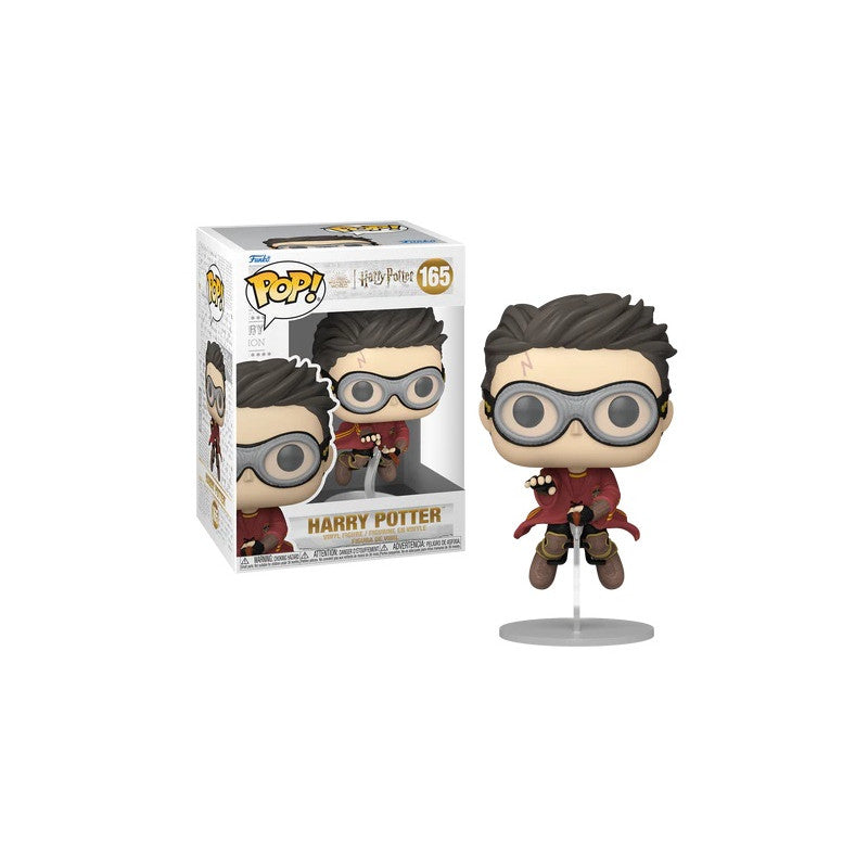 Harry Potter Prisoner of Azkaban w/ Broom Quidditch POP! Vinyl Multicolored