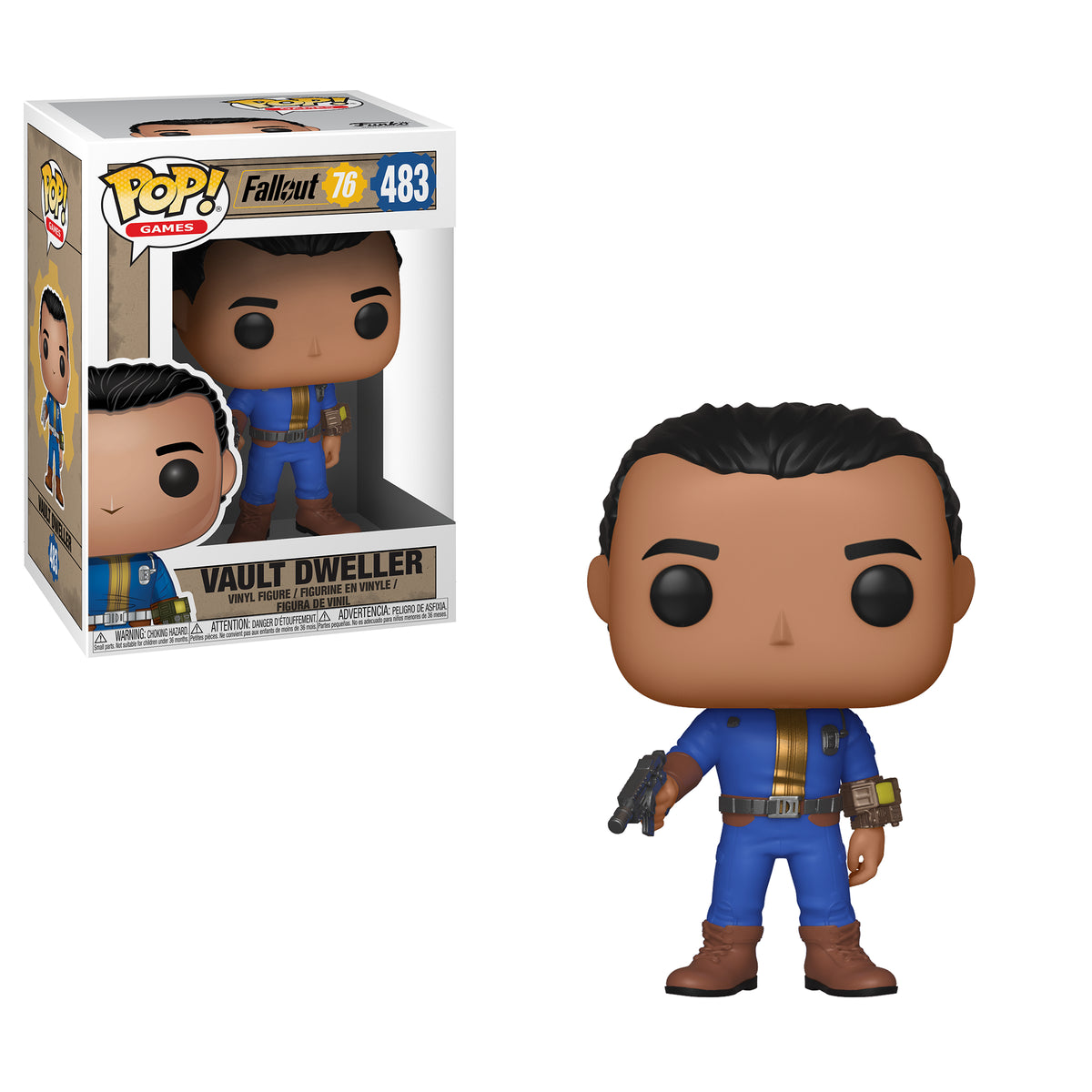 Funko POP! Games Fallout Vault Dweller Vinyl Figure 3.75