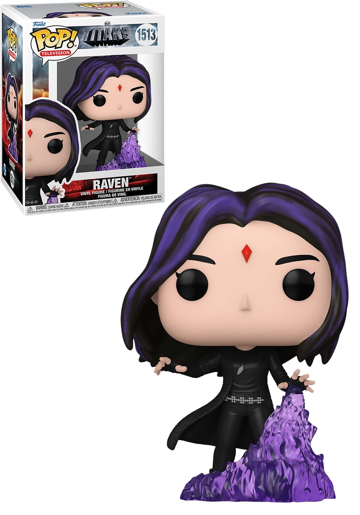 Funko POP! TV Titans Raven Collectable Vinyl Figure