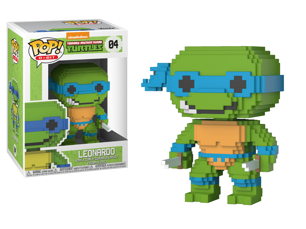 Leonardo (8-Bit) Funko Pop! #04 from Teenage Mutant Ninja Turtles