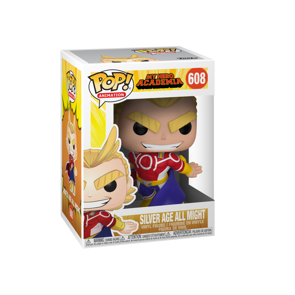 Funko My Hero Academia Silver Age All Might #608 Pop! Vinyl