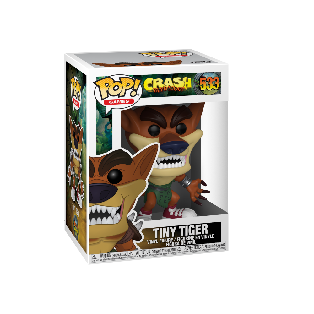 Funko POP Games Crash Bandicoot S3 Tiny Tiger