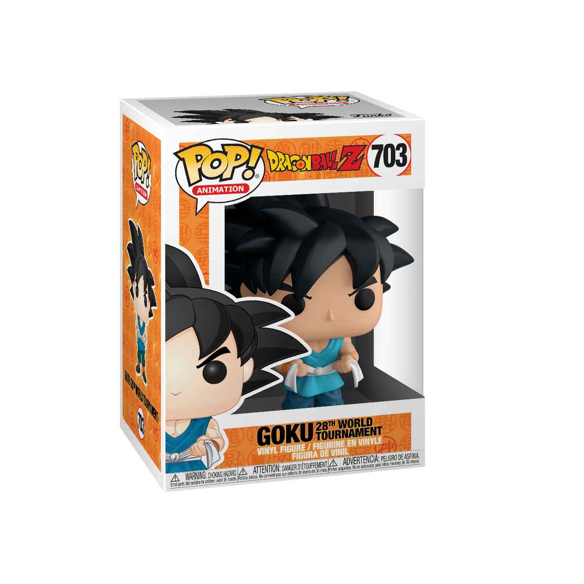 Funko POP Dragon Ball Z Goku 28th World Tournament #703 Vinyl Figure