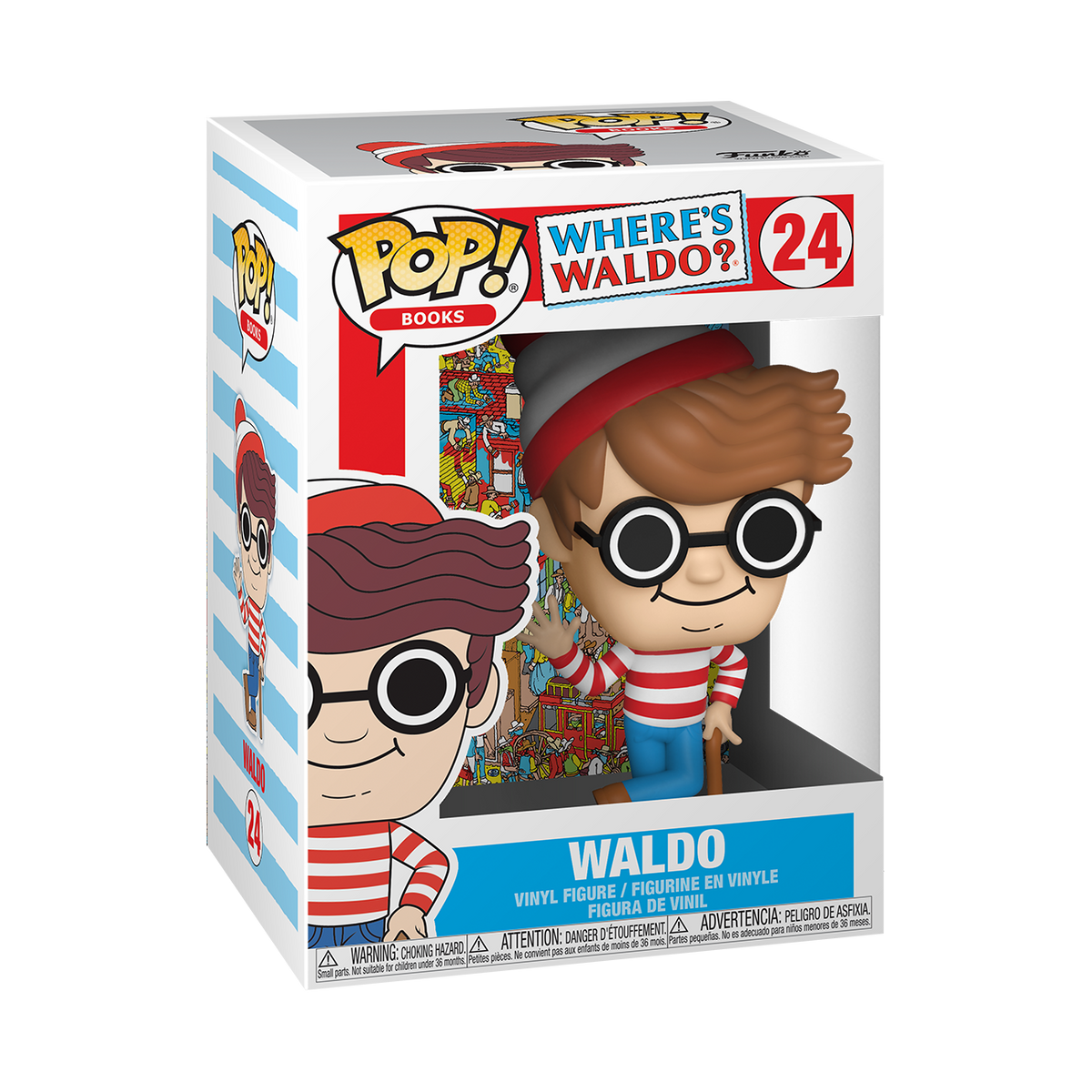 Waldo (Wally) Funko Pop! #24 from Where's Waldo?