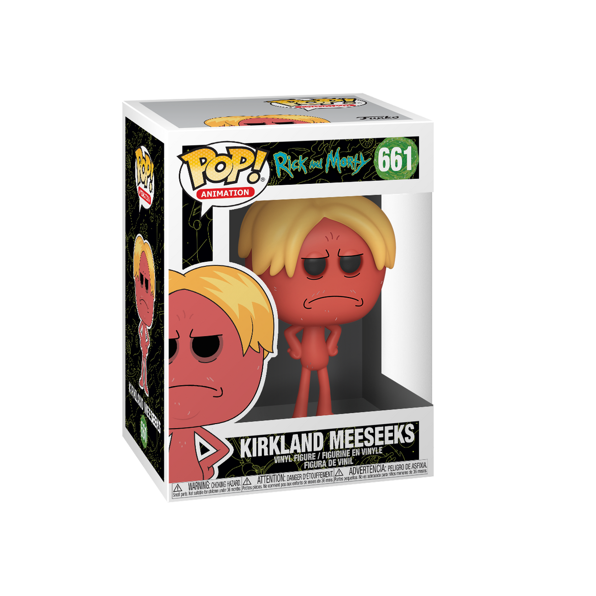 Pop! Vinyl Rick & Morty Kirkland Meeseeks Figure