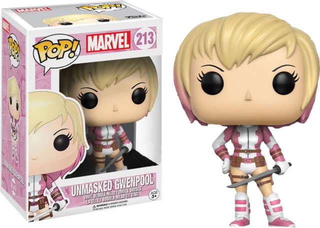Gwenpool Unmasked Funko Pop! #213 – Marvel