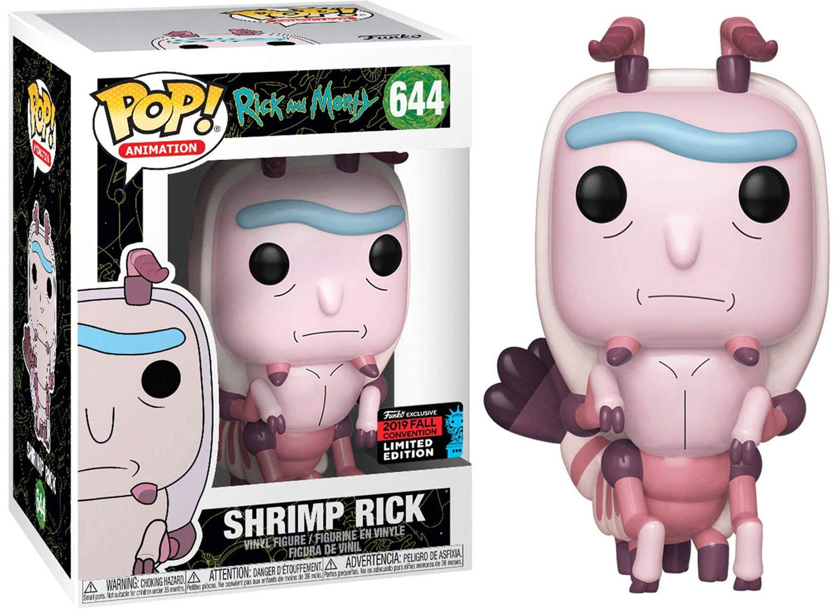 Funko Rick & Morty POP! Animation Shrimp Rick Vinyl Figure 3.75 in