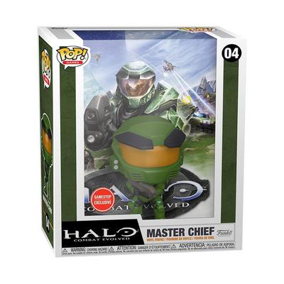 Funko Pop! Games Halo Combat Evolved Game Cover Master Chief #04