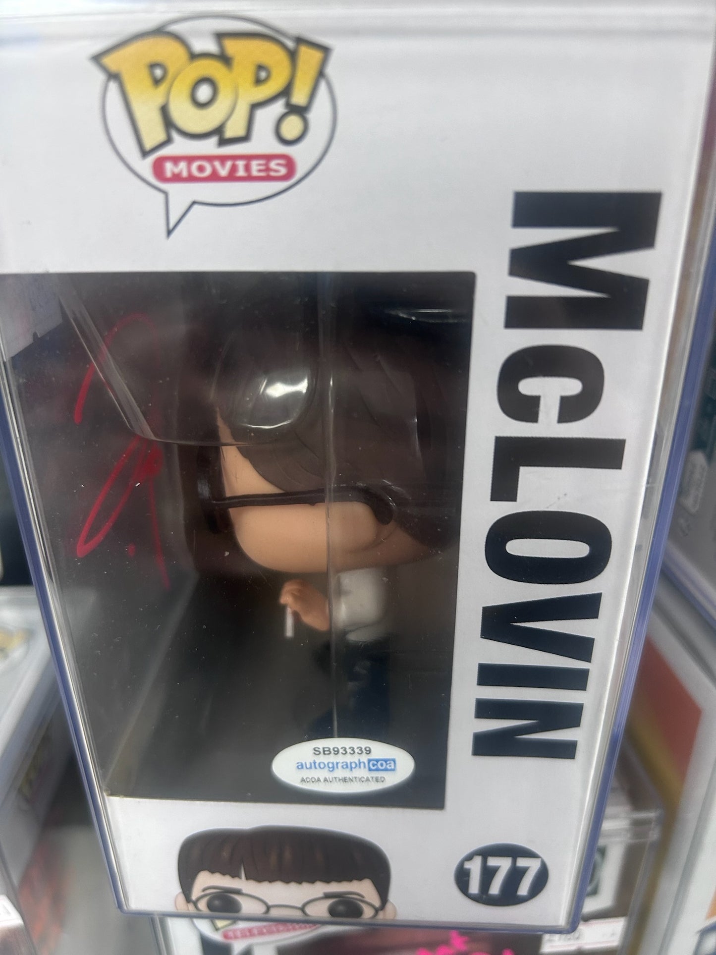 SIGNED MCLOVIN FUNKO #177