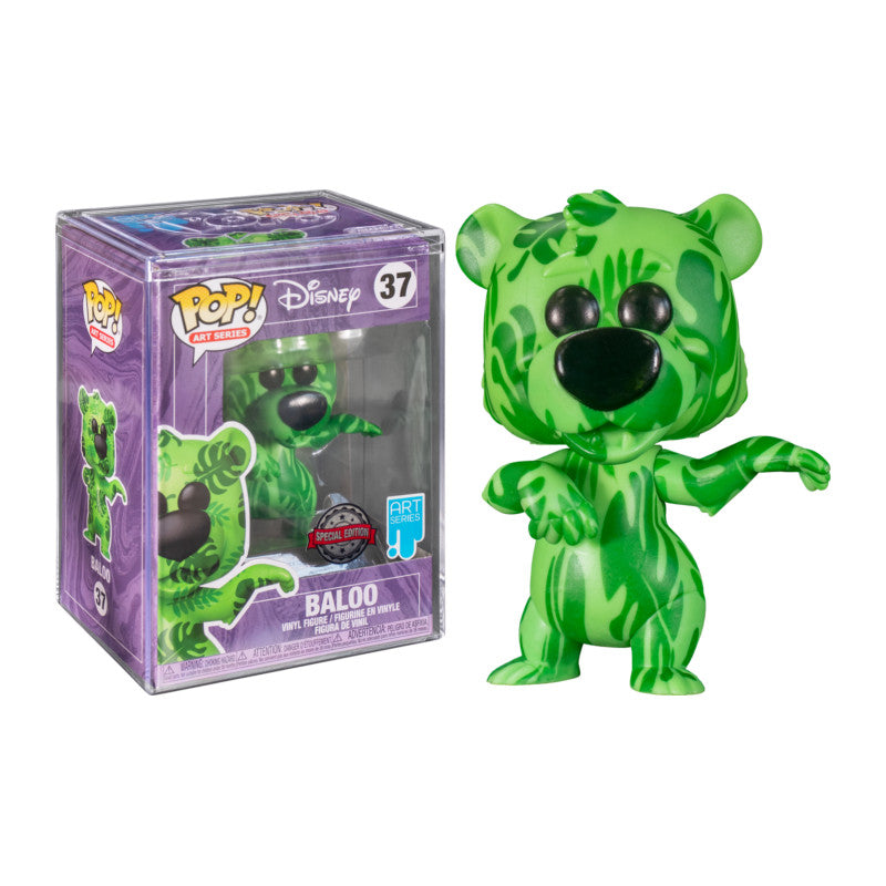 Funko The Jungle Book Baloo Artist Series Pop Vinyl with Protector