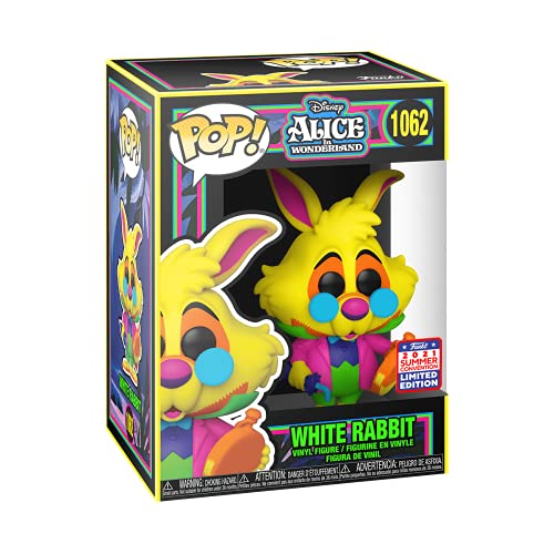 POP Funko Disney Alice in Wonderland White Rabbit 1062 Blacklight