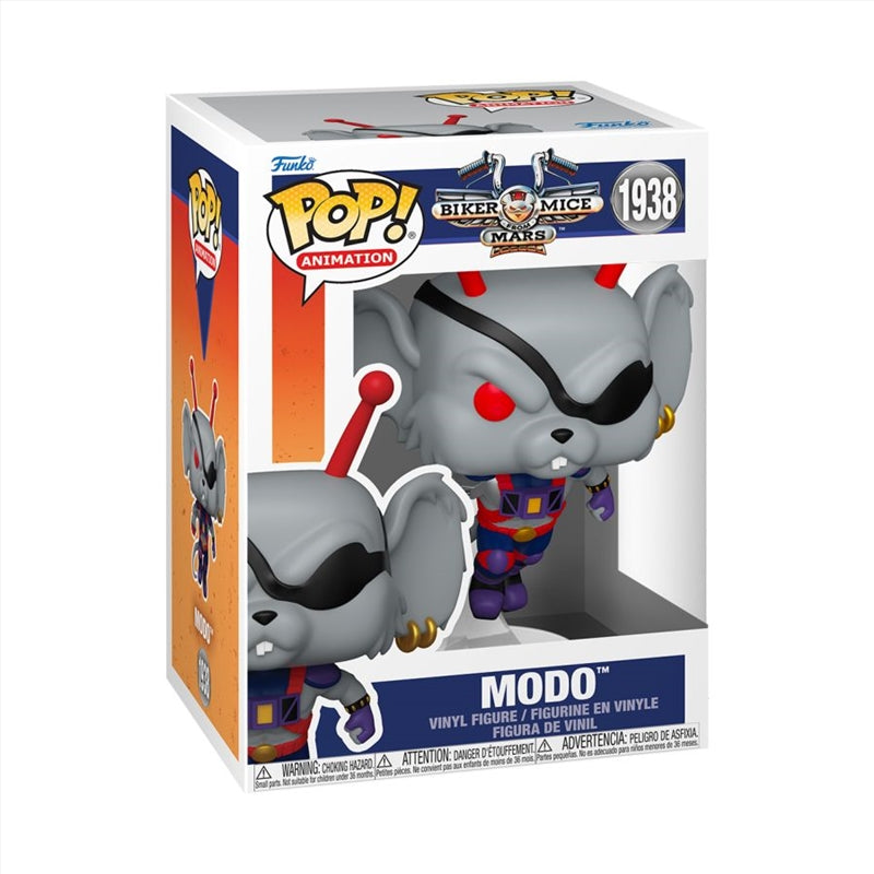 Alliance Entertainment Funko POP! Animation Biker Mice from Mars Modo 5-In Vinyl Figure