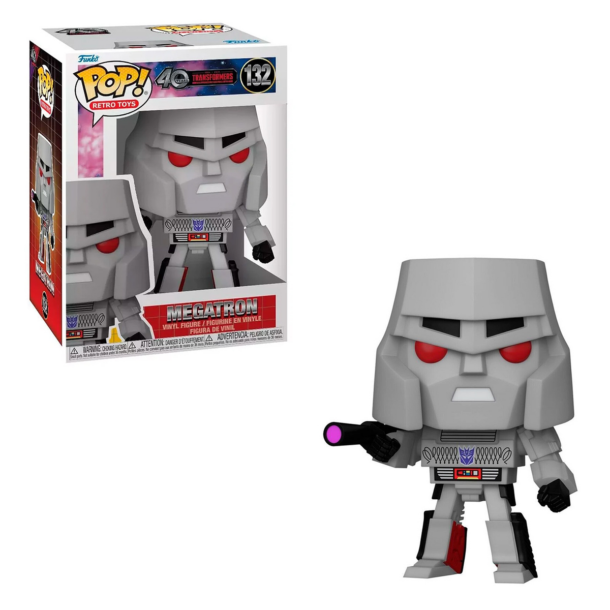 Funko Pop! Retro Series POP! TV Vinyl Figure Megatron 9 Cm