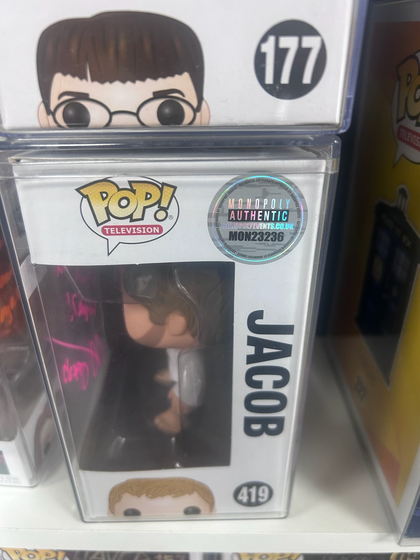 SIGNED JACOB FUNKO #419