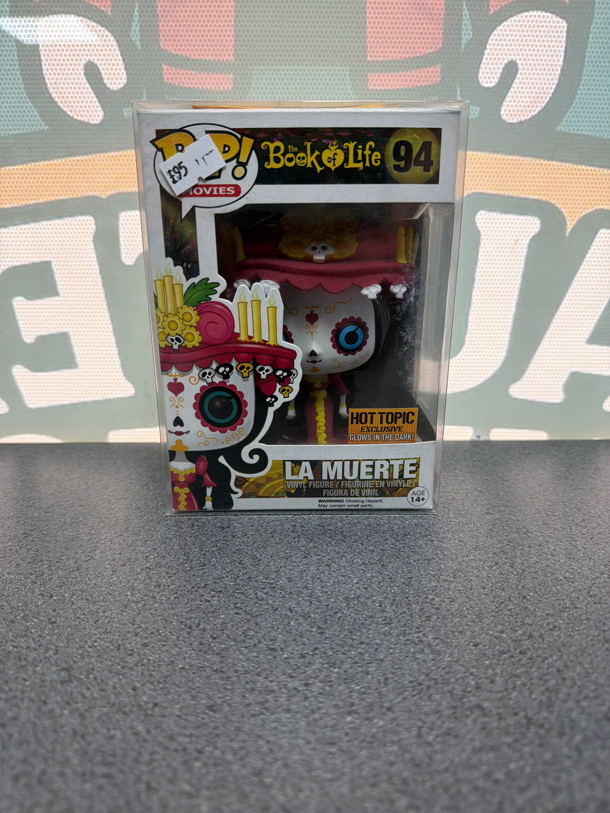 La Muerte Funko Pop! #94 from The Book of Life, Glow in the Dark – Hot Topic Exclusive – product image 1