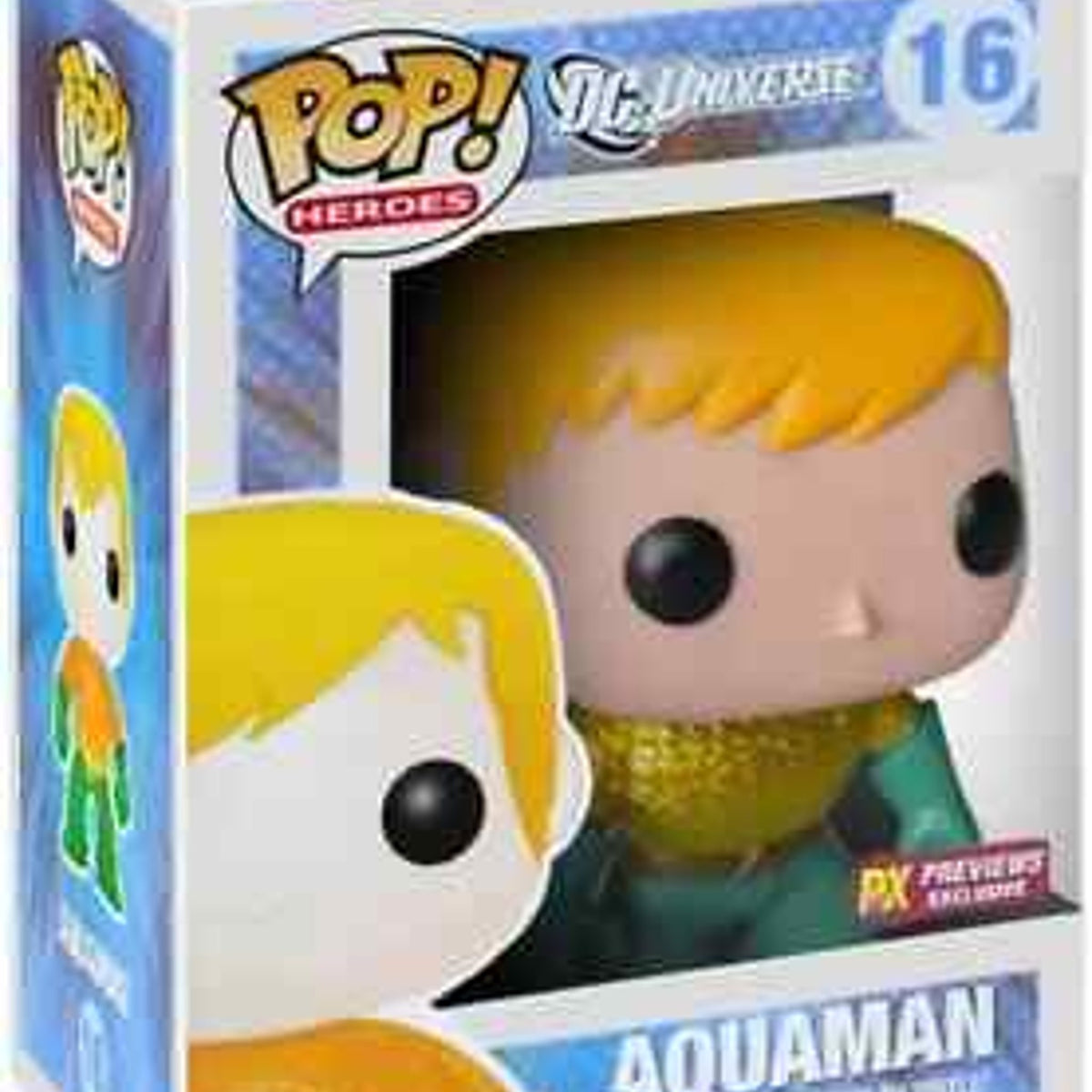 Pop! Vinyl Heroes Aquaman New 52 Version Small Vinyl Figure