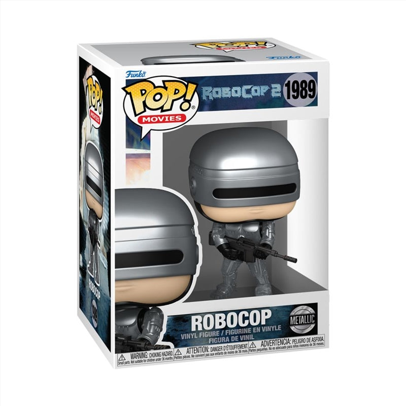 RoboCop Funko Pop! #1989 from RoboCop 2, Metallic – product image 2