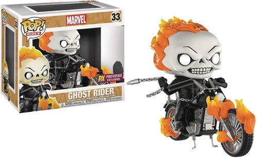 Funko Pop! Rides Marvel Classic Ghost Rider with Bike Vinyl Figure