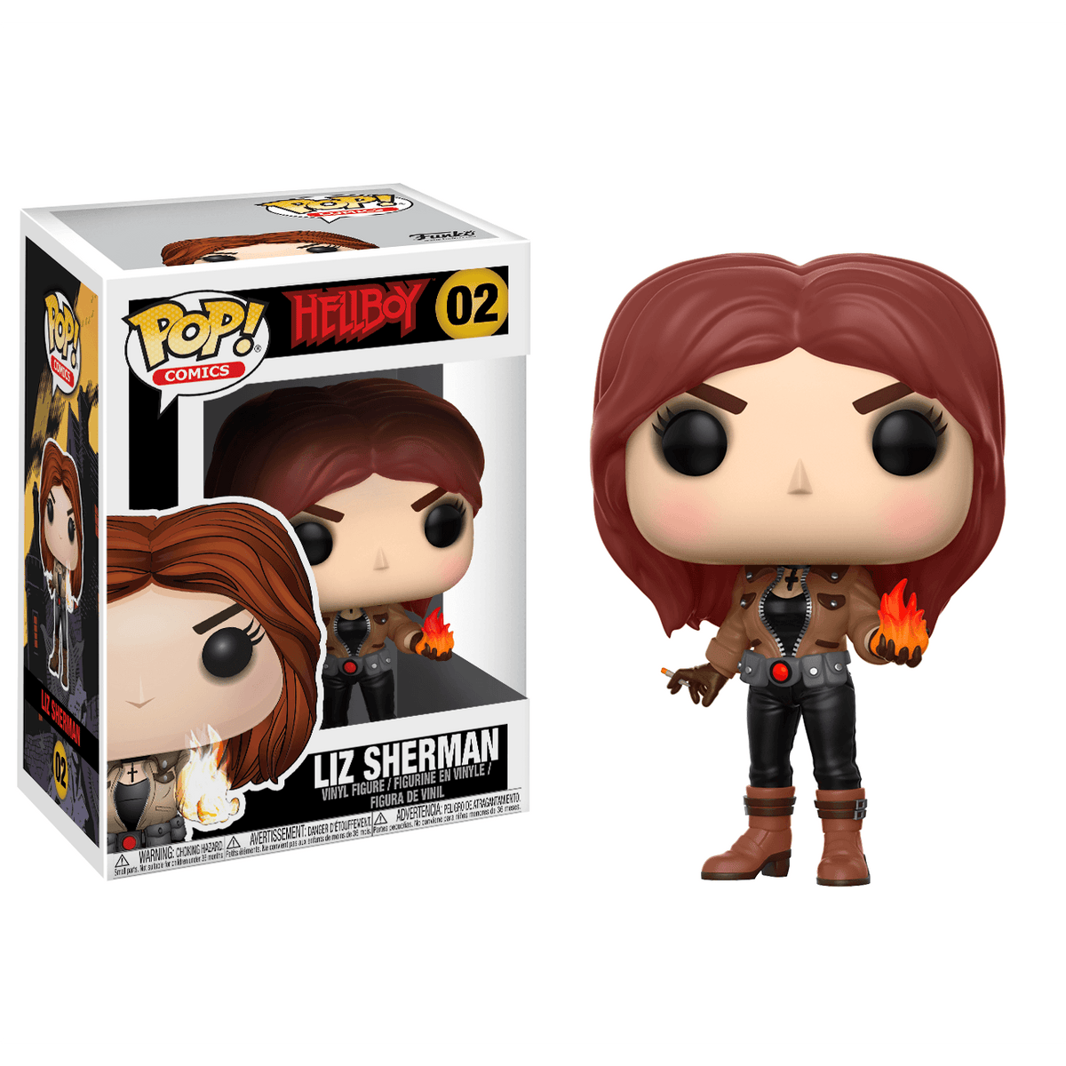 Liz Sherman Funko Pop! #02 from Hellboy