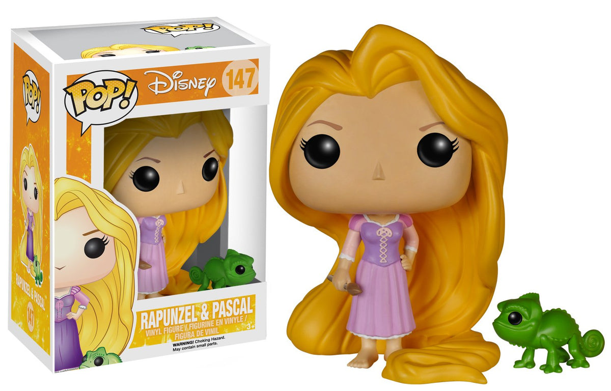 Tangled Rapunzel and Pascal Funko Pop Vinyl Figures 4