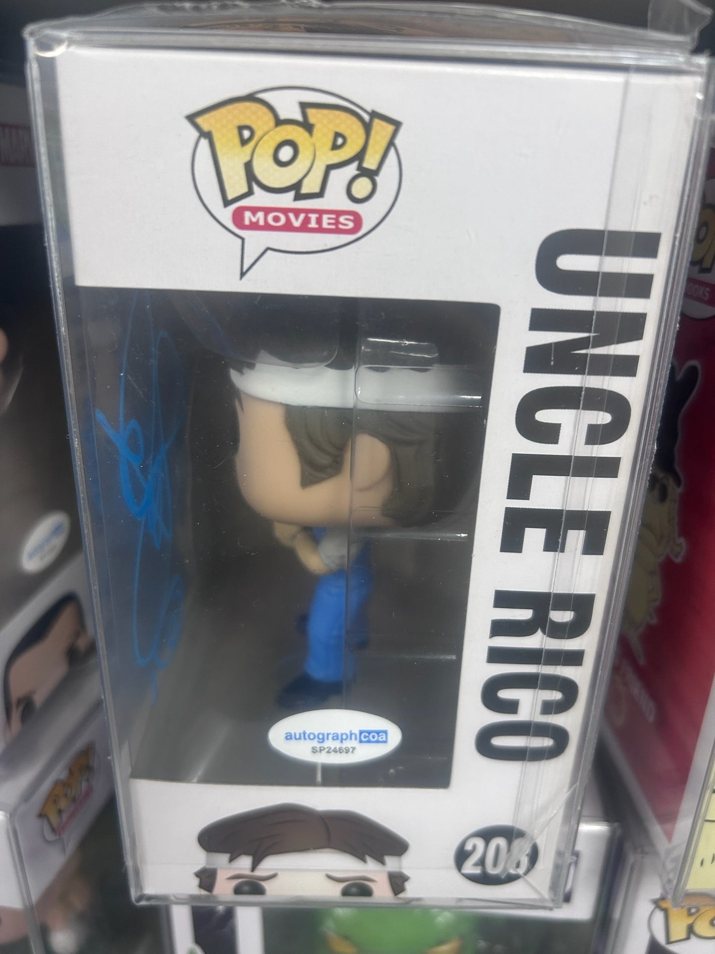 SIGNED UNCLE RICO FUNKO #208