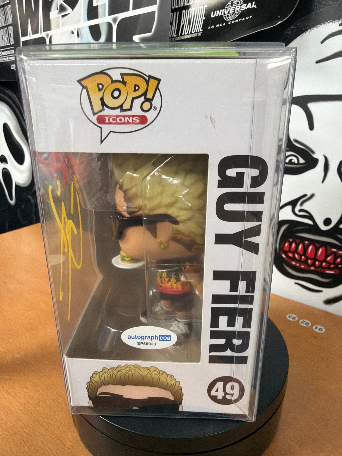 SIGNED GUY FIERI FUNKO #49