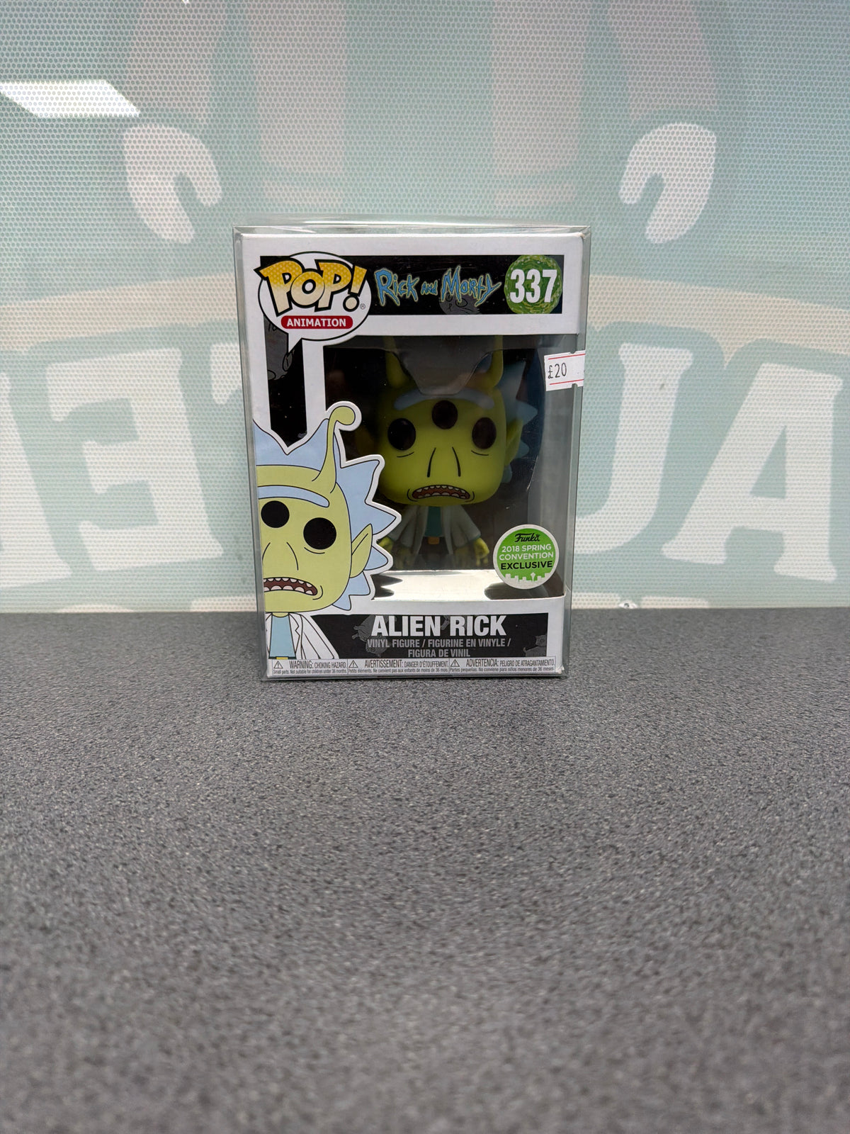 Alien Rick Funko Pop! #337 – Rick and Morty