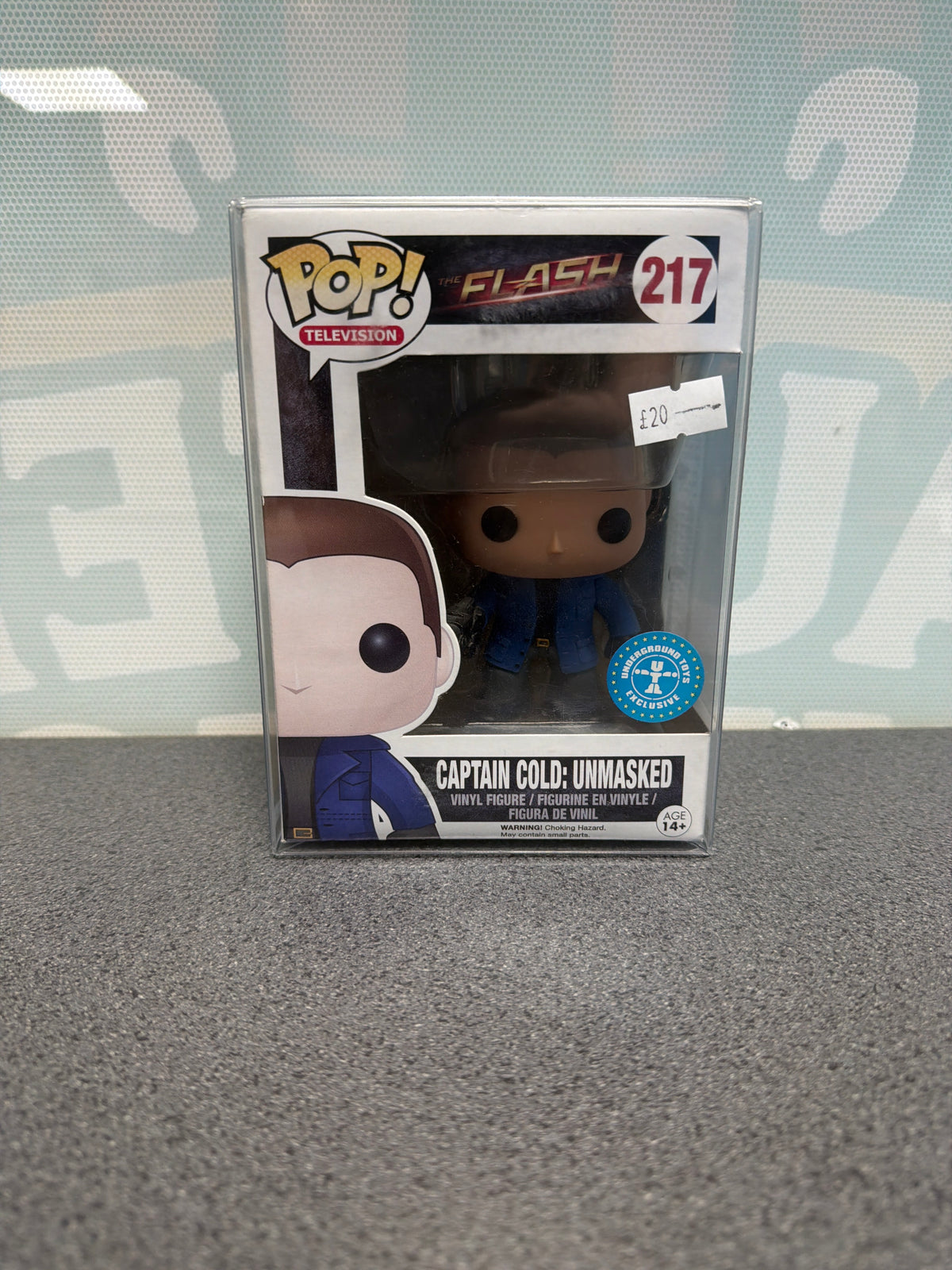 Captain Cold Unmasked Funko Pop! #217 – The Flash
