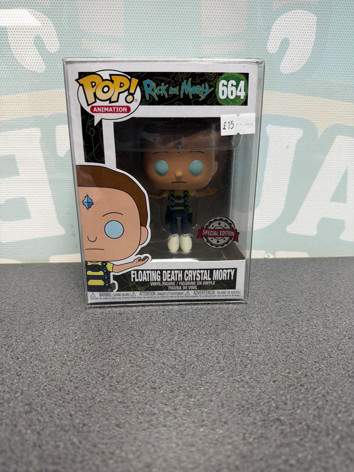 Floating Death Crystal Morty Funko Pop! – Rick and Morty