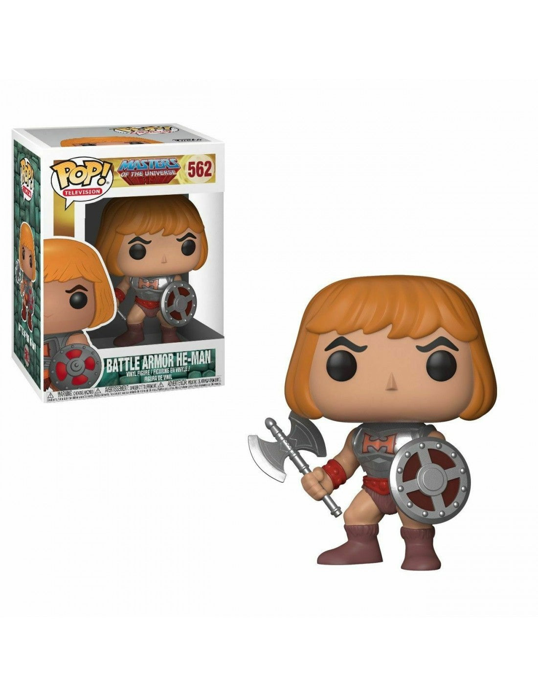 Masters Of The Universe Battle Armor He-Man POP Vinyl Figure 562