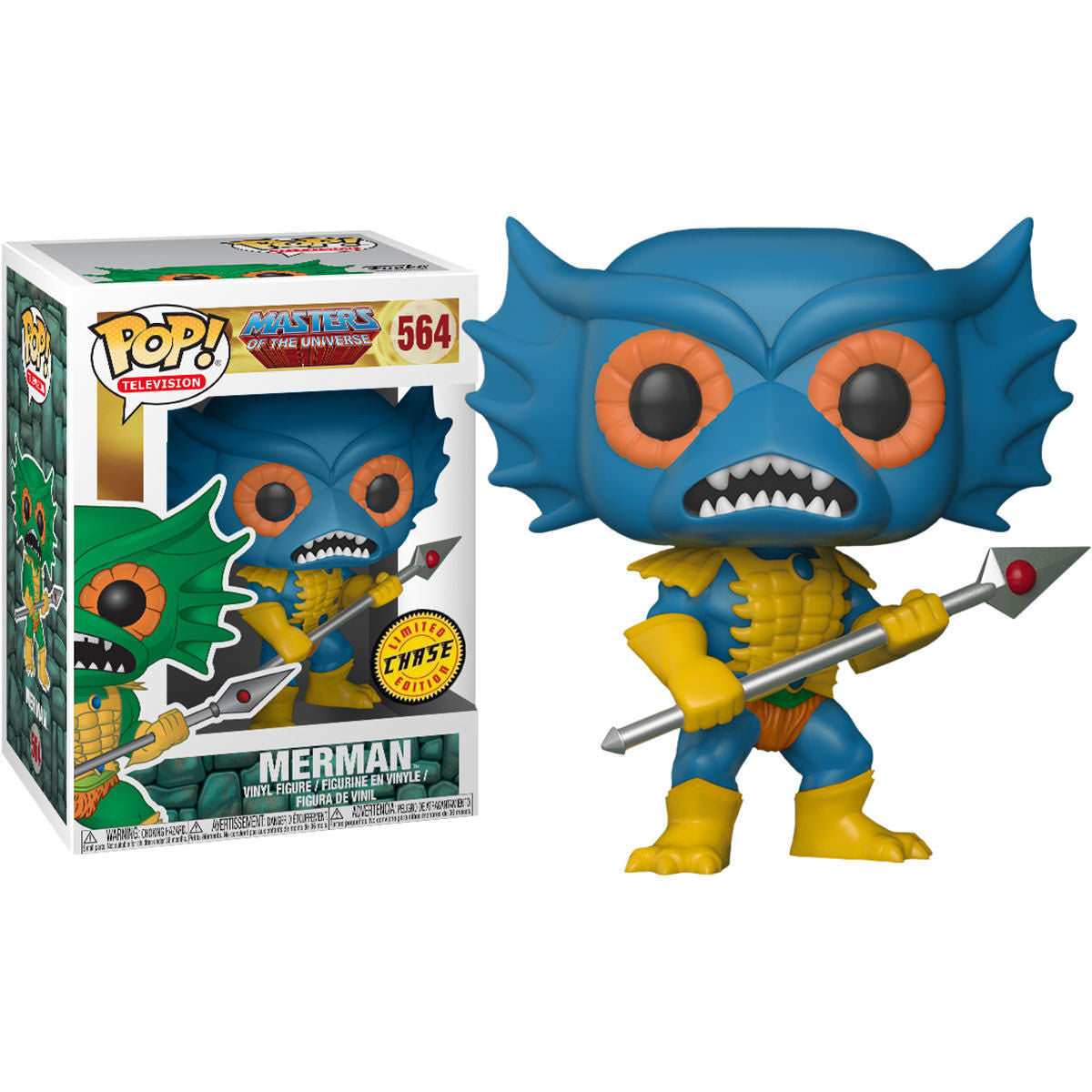 Funko Masters of the Universe POP Vinyl Figure Merman Green