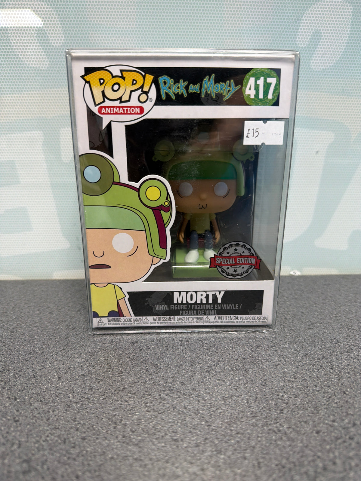 Morty with Game Helmet Funko Pop! – Rick and Morty