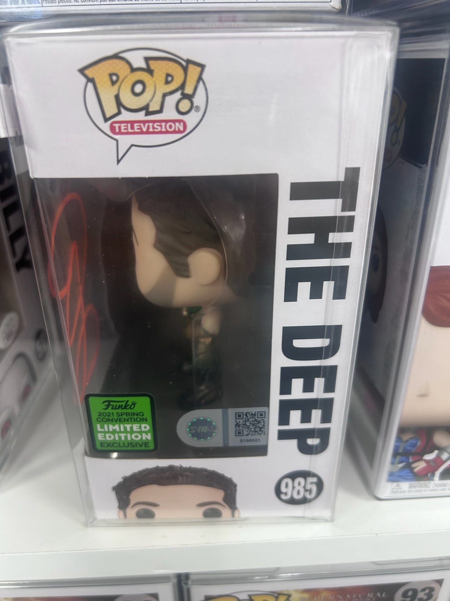 SIGNED THE DEEP FUNKO #985