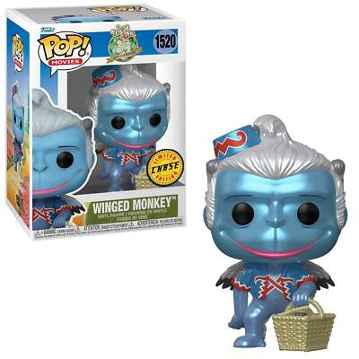 Winged Monkey Funko Pop! #1520 from The Wizard of Oz – Metallic Chase