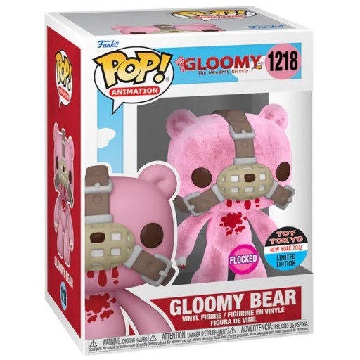 Funko POP Animation Flocked Gloomy Bear 1218 Vinyl Figure