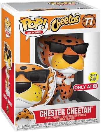 Funko POP Ad Icons Cheetos Chester Cheetah Glow-in-the-Dark 77 Vinyl Figure