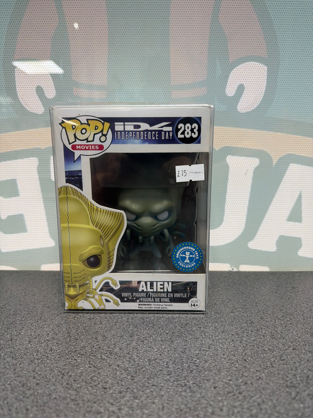 Alien Funko Pop! #283 from Independence Day, Underground Toys Exclusive – product image 1