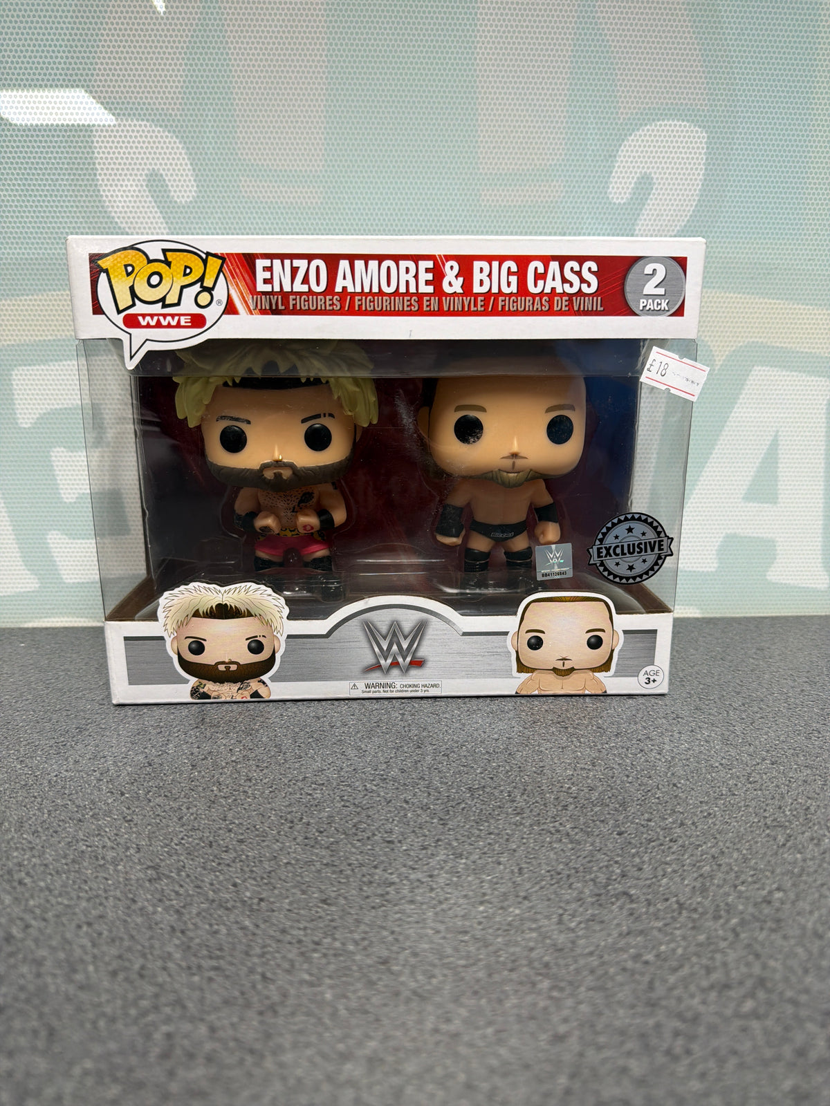 Enzo Amore & Big Cass Funko Pop! 2-Pack – WWE