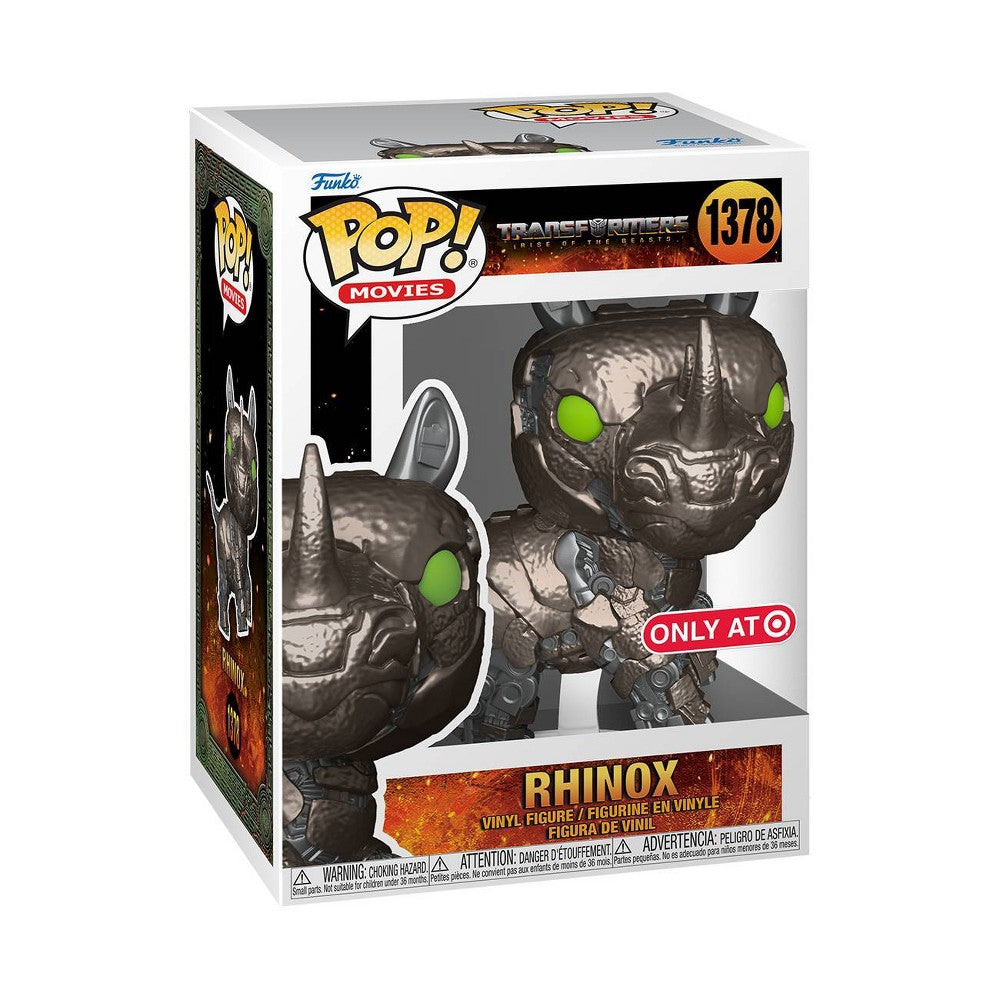 Transformers Funko Pop! Movies Rhinox Target Exclusive Stickered