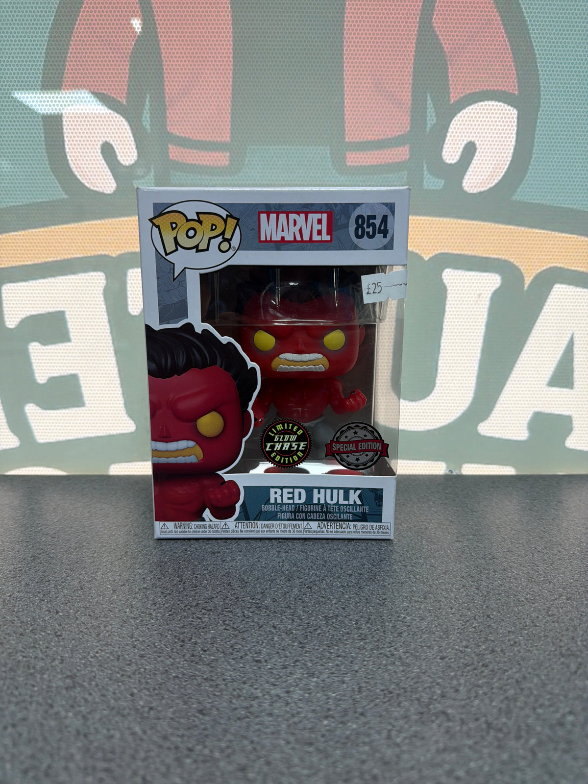 Red Hulk Funko Pop! #854 – Marvel, Special Edition