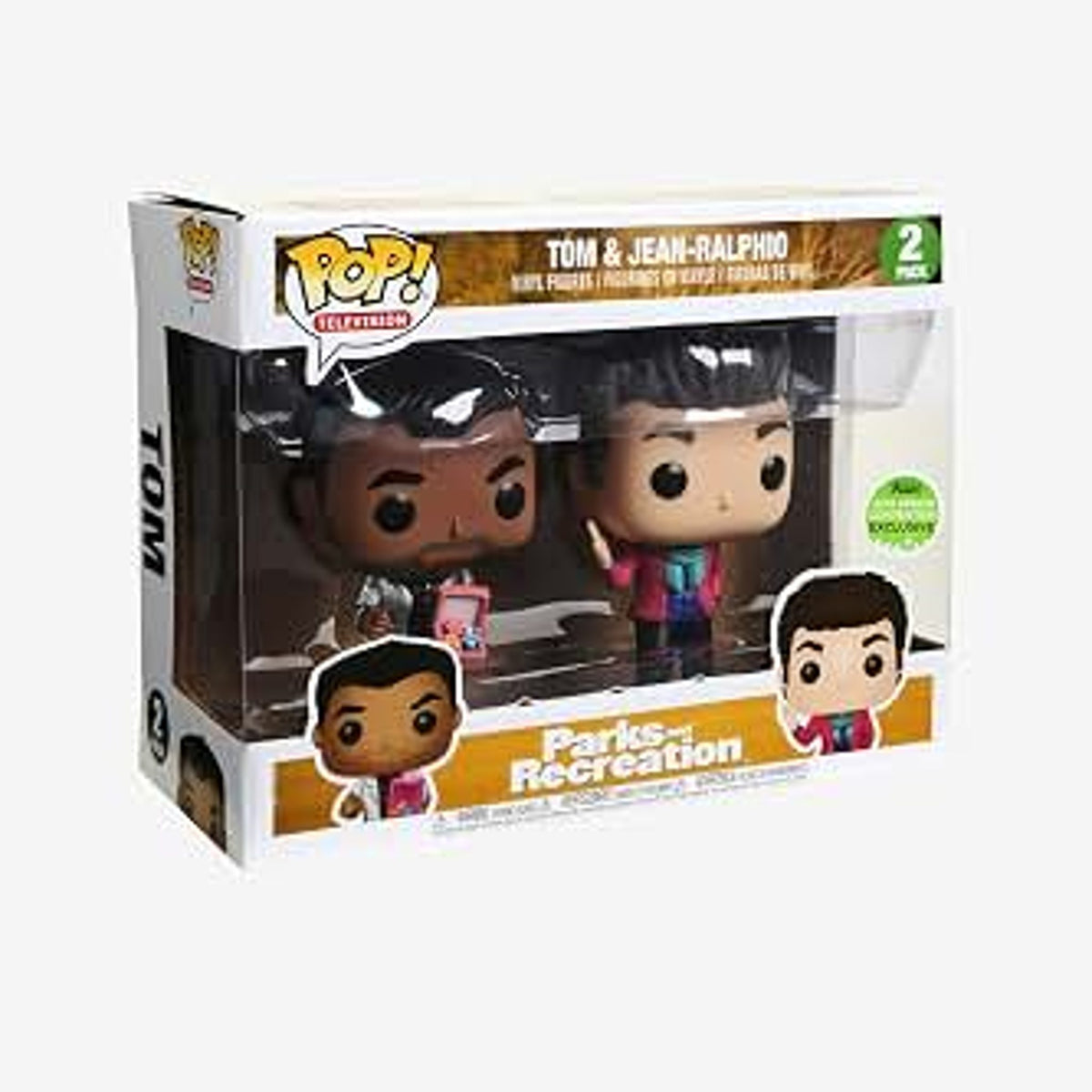 Funko Pop! Parks and Recreation Tom Jean-Ralphio 2-Pack