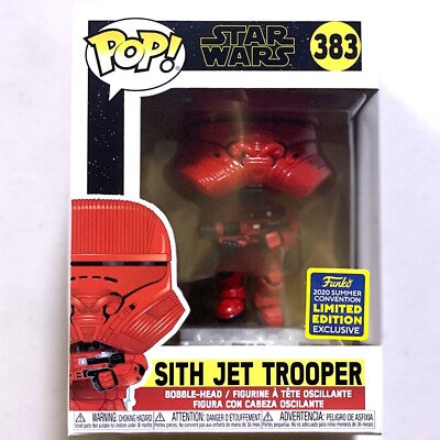 Star Wars Funko Pop Sith Jet Trooper 2020 Summer Convention Limited Edition #383