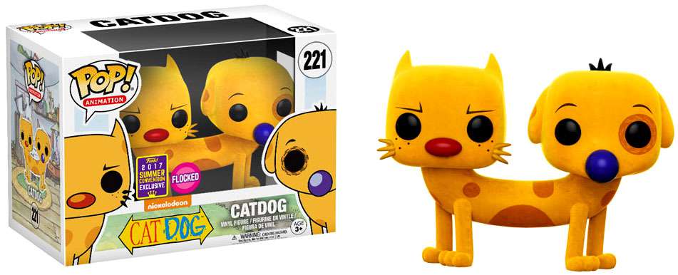 Pop Catdog #221 Flocked 3.75 Inch Action Figure