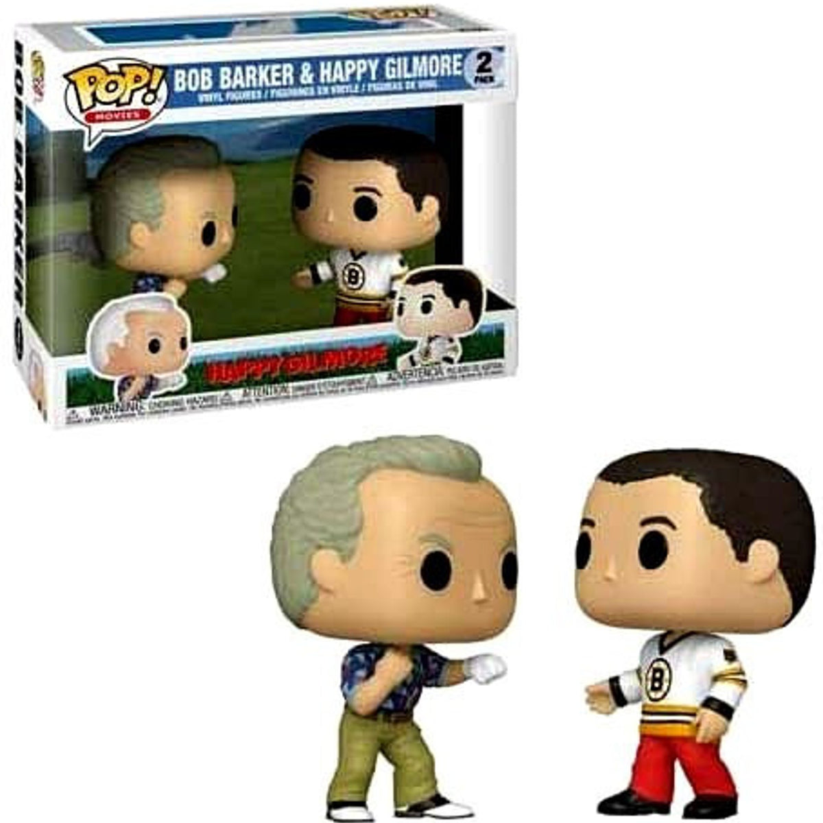 Funko POP! Movies Happy Gilmore Happy & Bob Barker 2-Pack