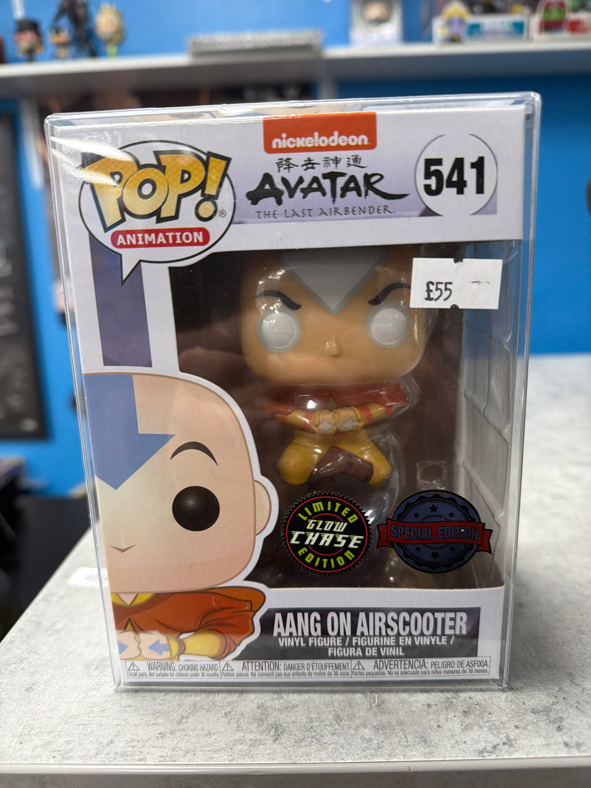 Aang on Airscooter Funko Pop! – Avatar: The Last Airbender
