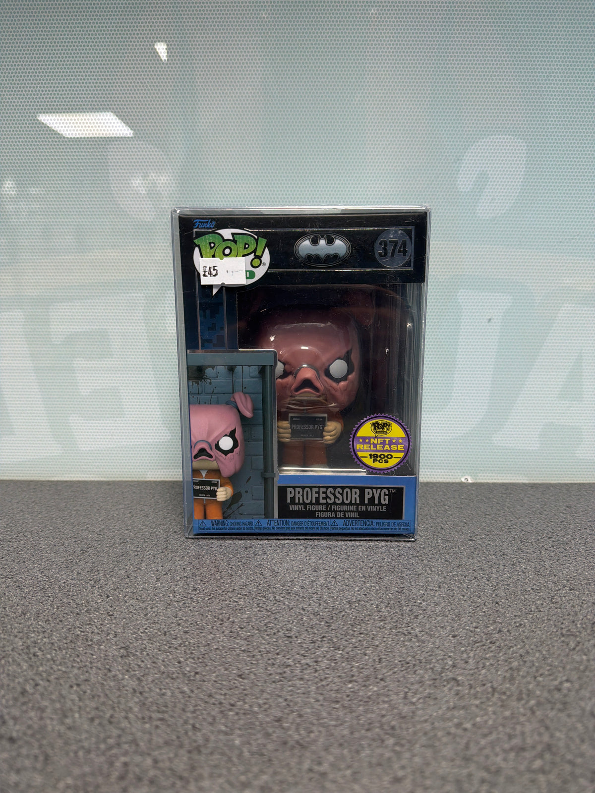 Professor Pyg #374 Pop! Digital – NFT Release – 1,900 Pieces – photographed boxed item