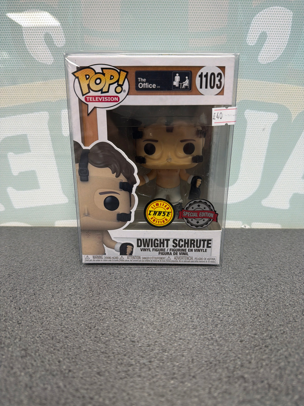Dwight Schrute (Basketball) Funko Pop! #1103 from The Office – Chase – Special Edition