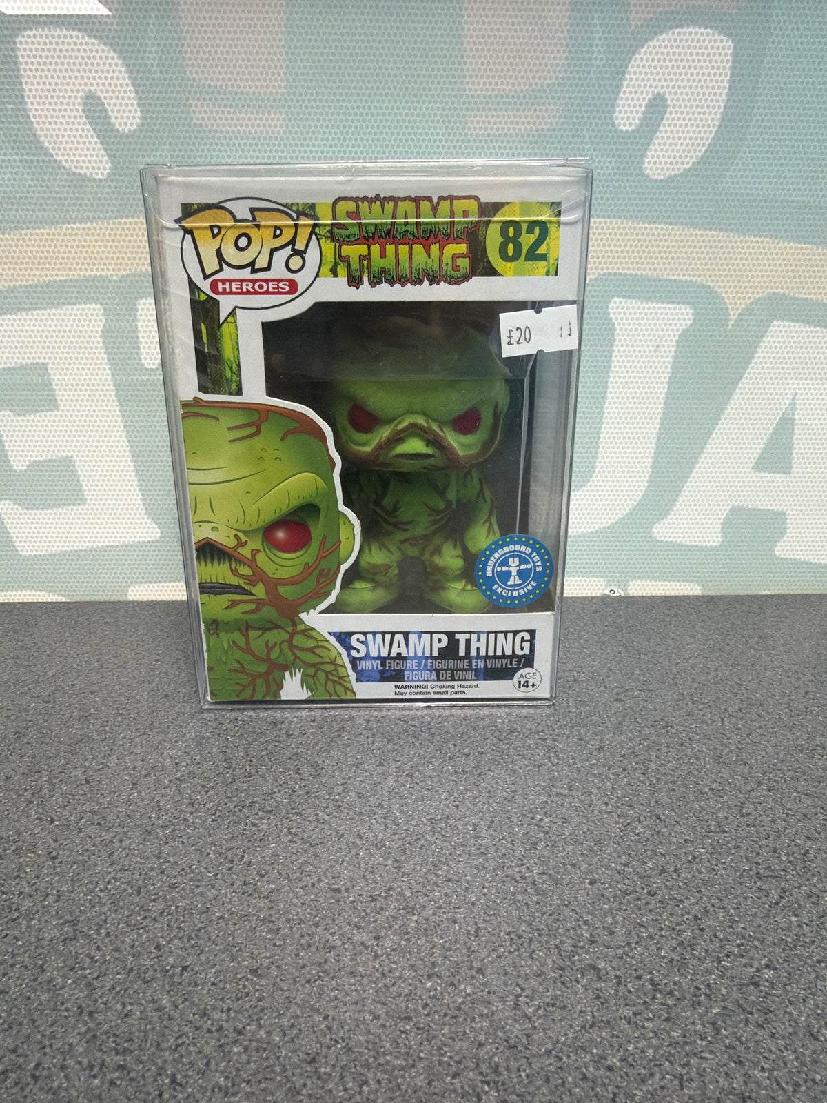 Pop! Vinyl DC Heroes Swamp Thing Flocked
